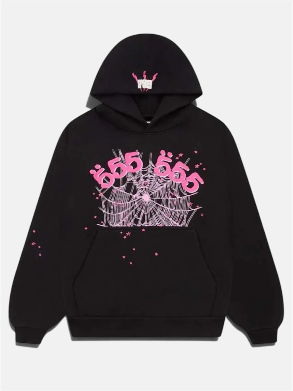 King Spider Graphic Spider Hoodie Size Large NWT